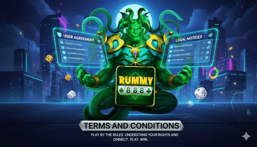 Terms and Conditions – Rummy 888