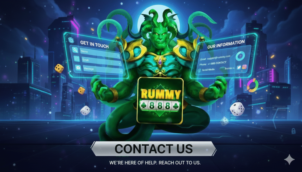 contact us rummy 888 game app