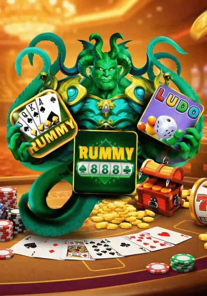 Rummy 888 App interface